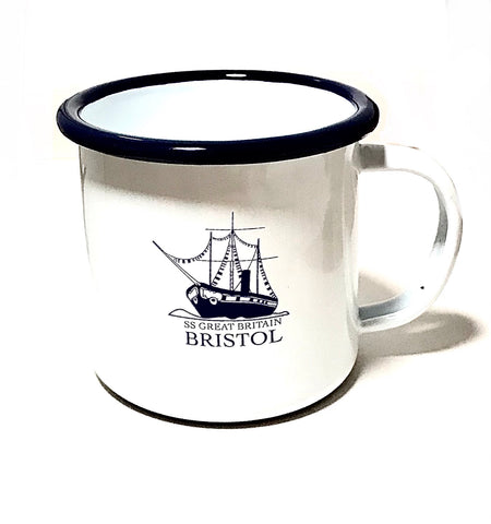 Enamel SS Great Britain Mug