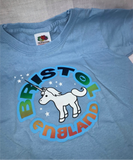 Bristol Unicorn Baby T-Shirt