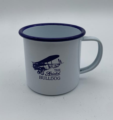 Bristol Bulldog Aeroplane Enamel Mug