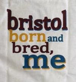 Bristol Born and Bred Baby T-shirt